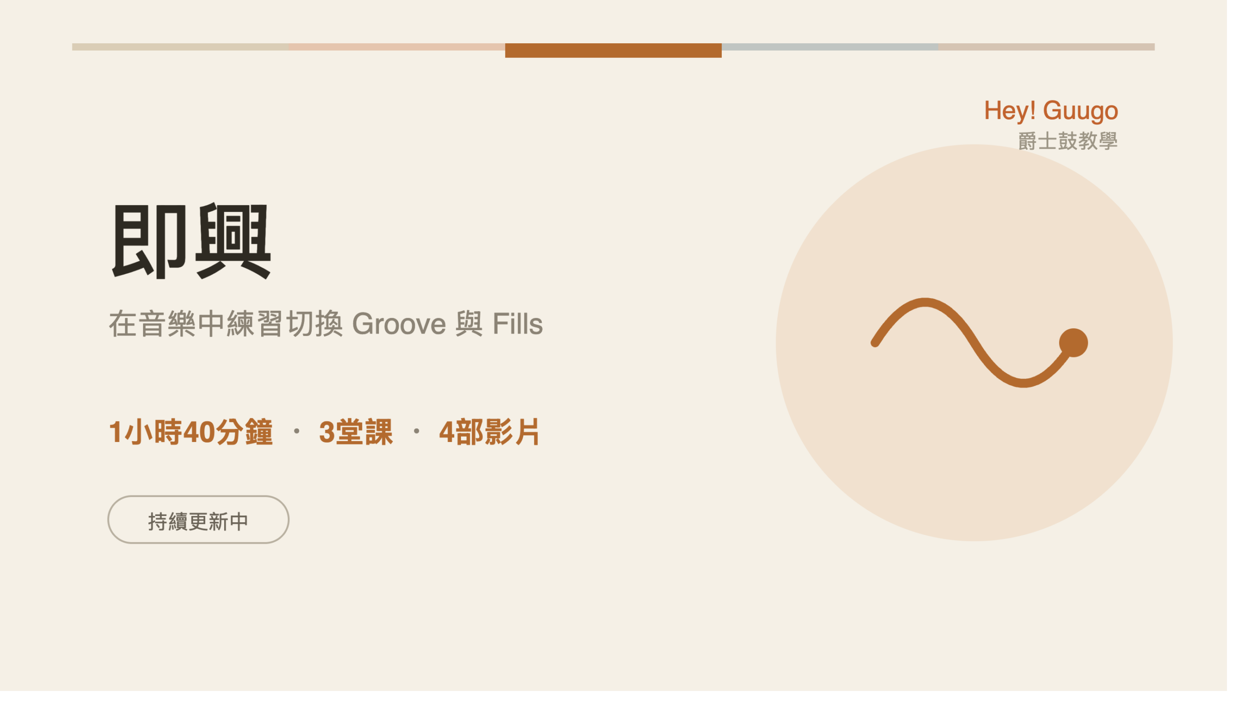 跳脫鼓譜-開始即興(早鳥)